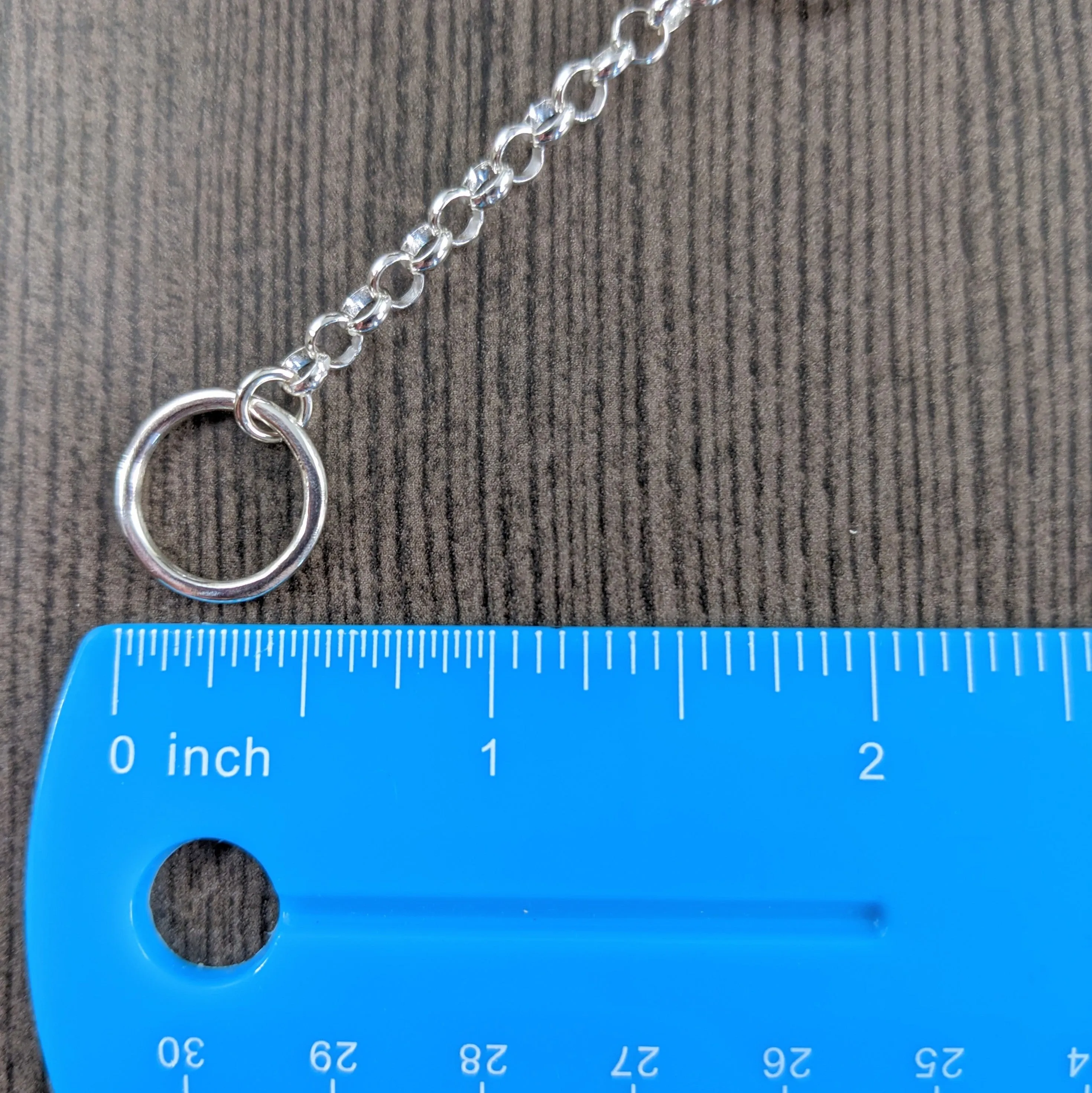 5 inches, double toggle clasp extender necklace extension, Heavy Chain