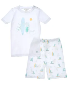 Babycottons Cocodrile Snug 2Pc Pajama Set
