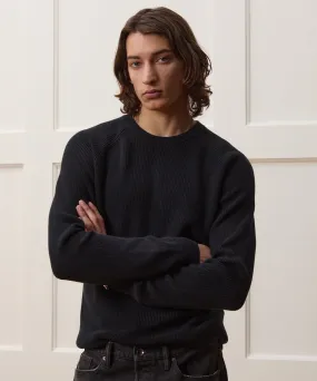 Beechwood Ribbed Crewneck
