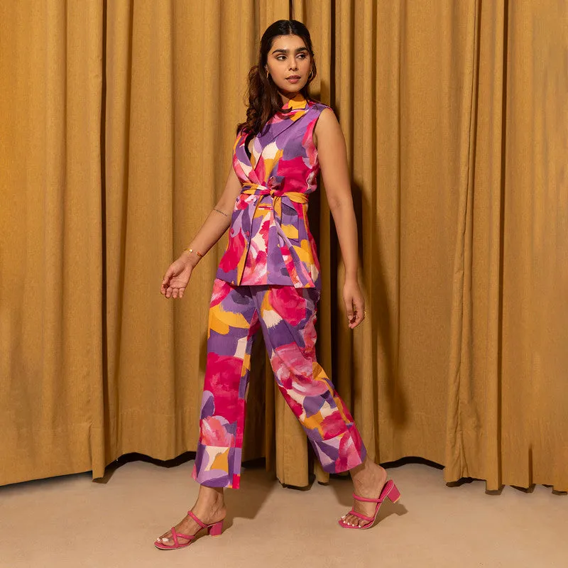Cotton Pants For Women | Printed | Multicolour