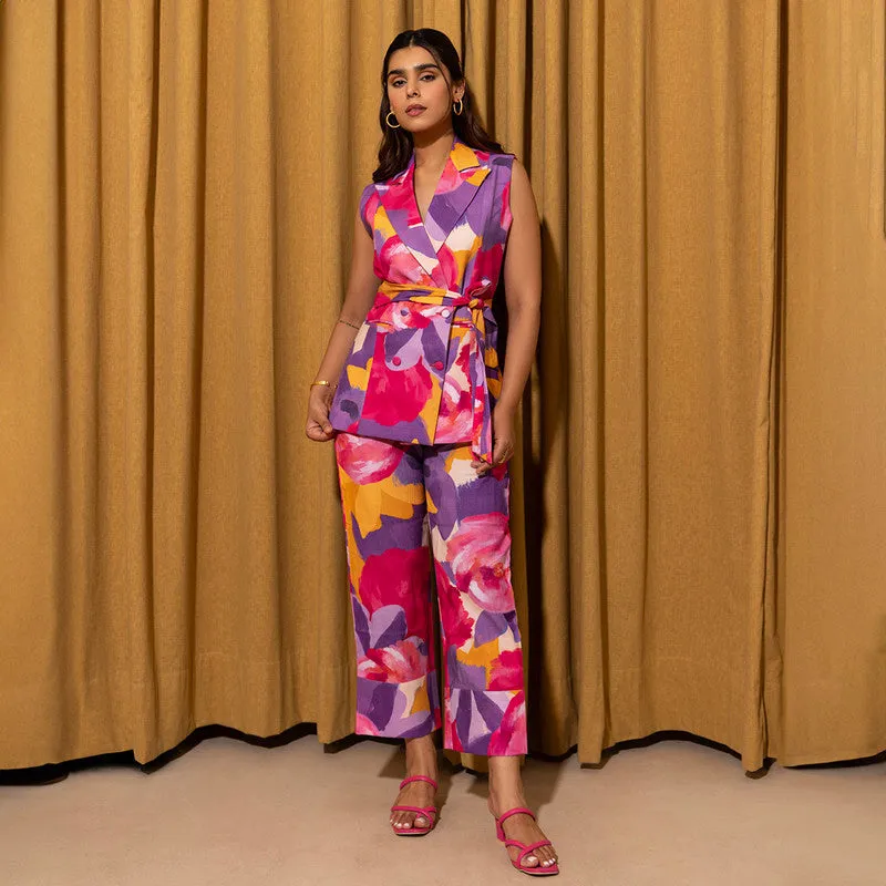Cotton Pants For Women | Printed | Multicolour