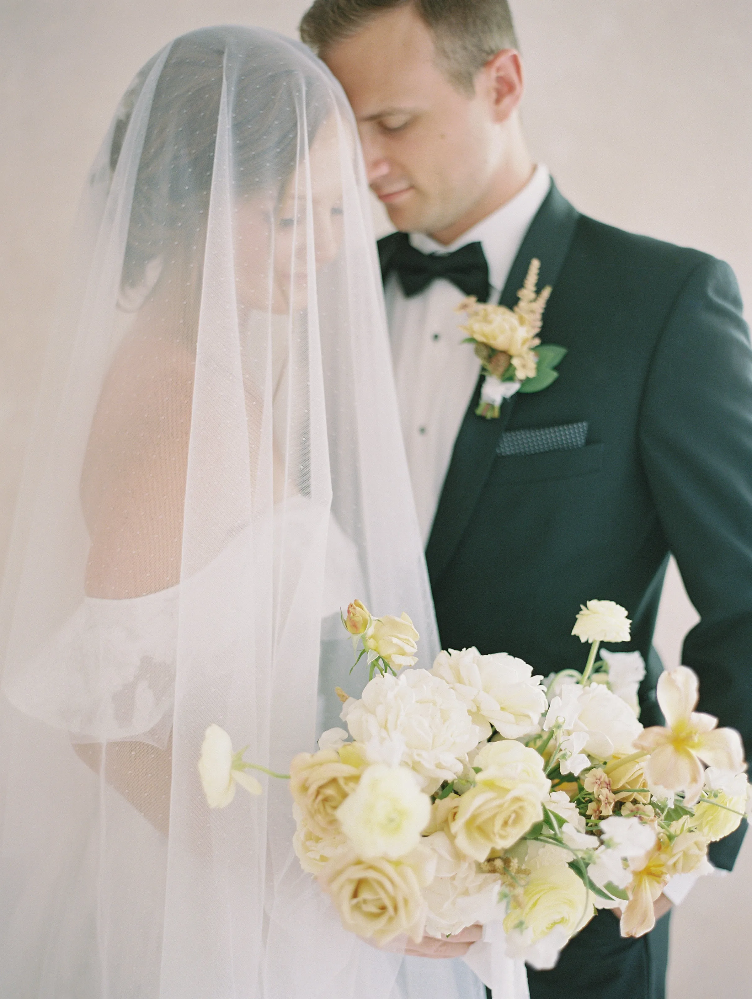 dot silky oval veil VE16015