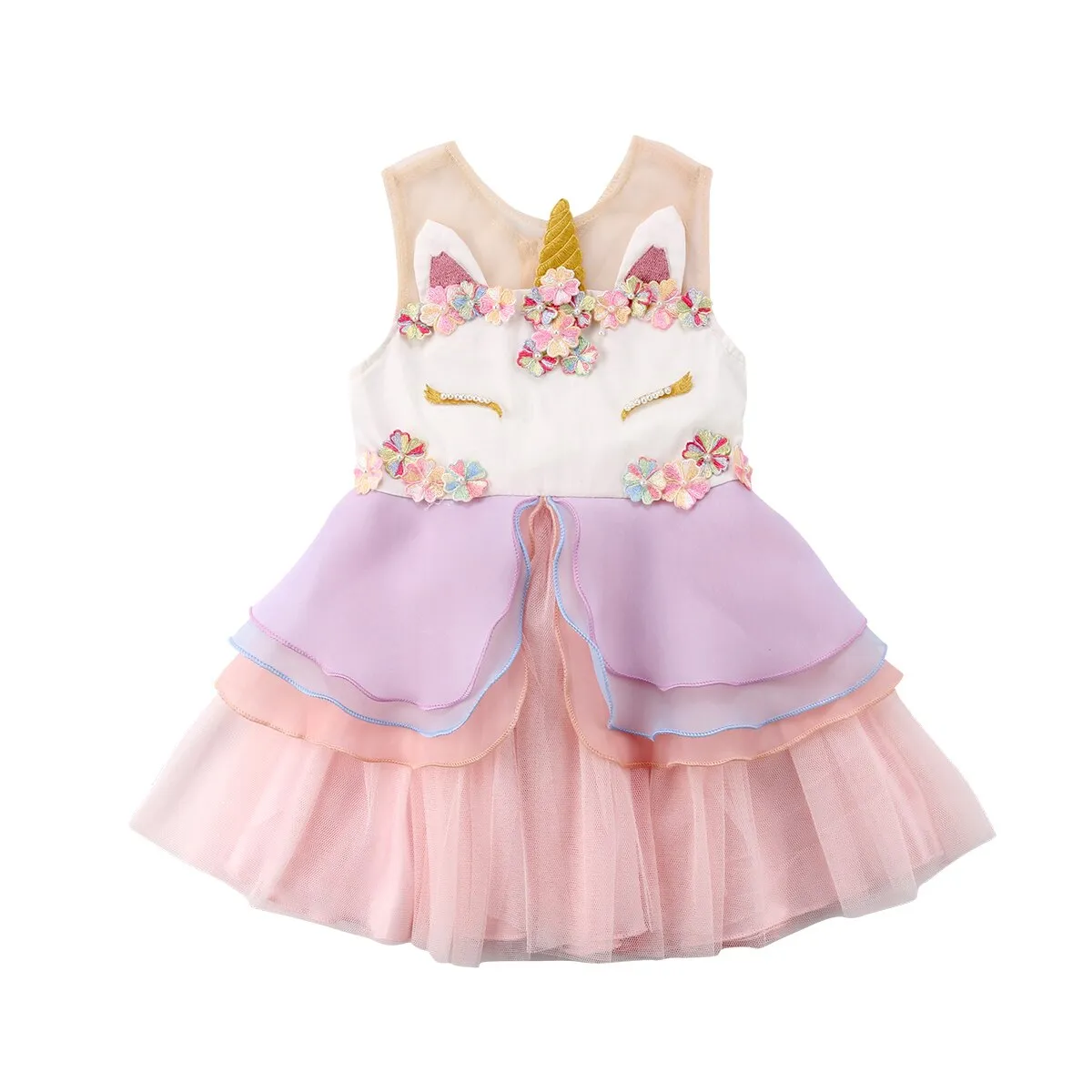 Flower Girl Unicorn Dress