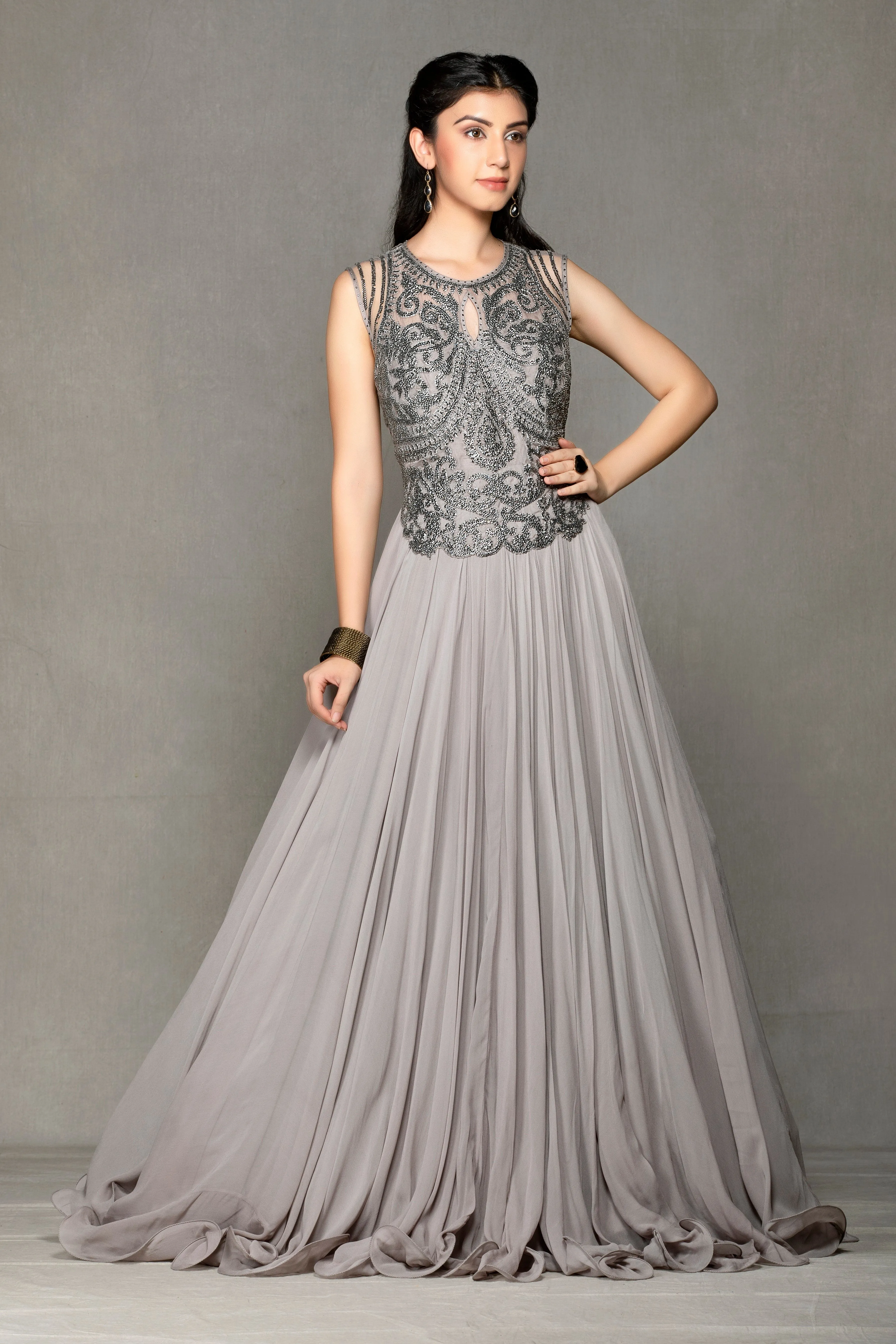 Flowy Organza Gown