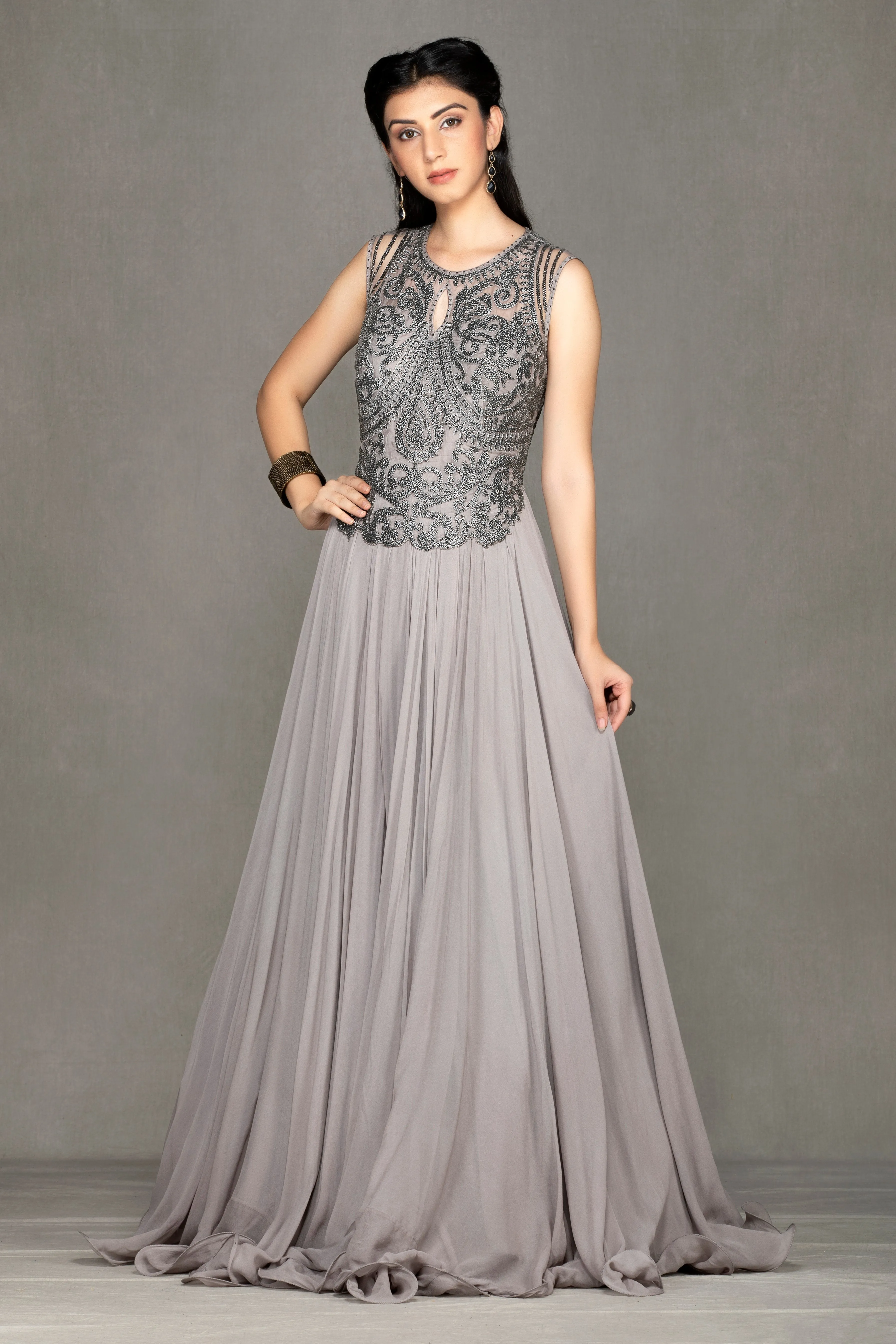 Flowy Organza Gown