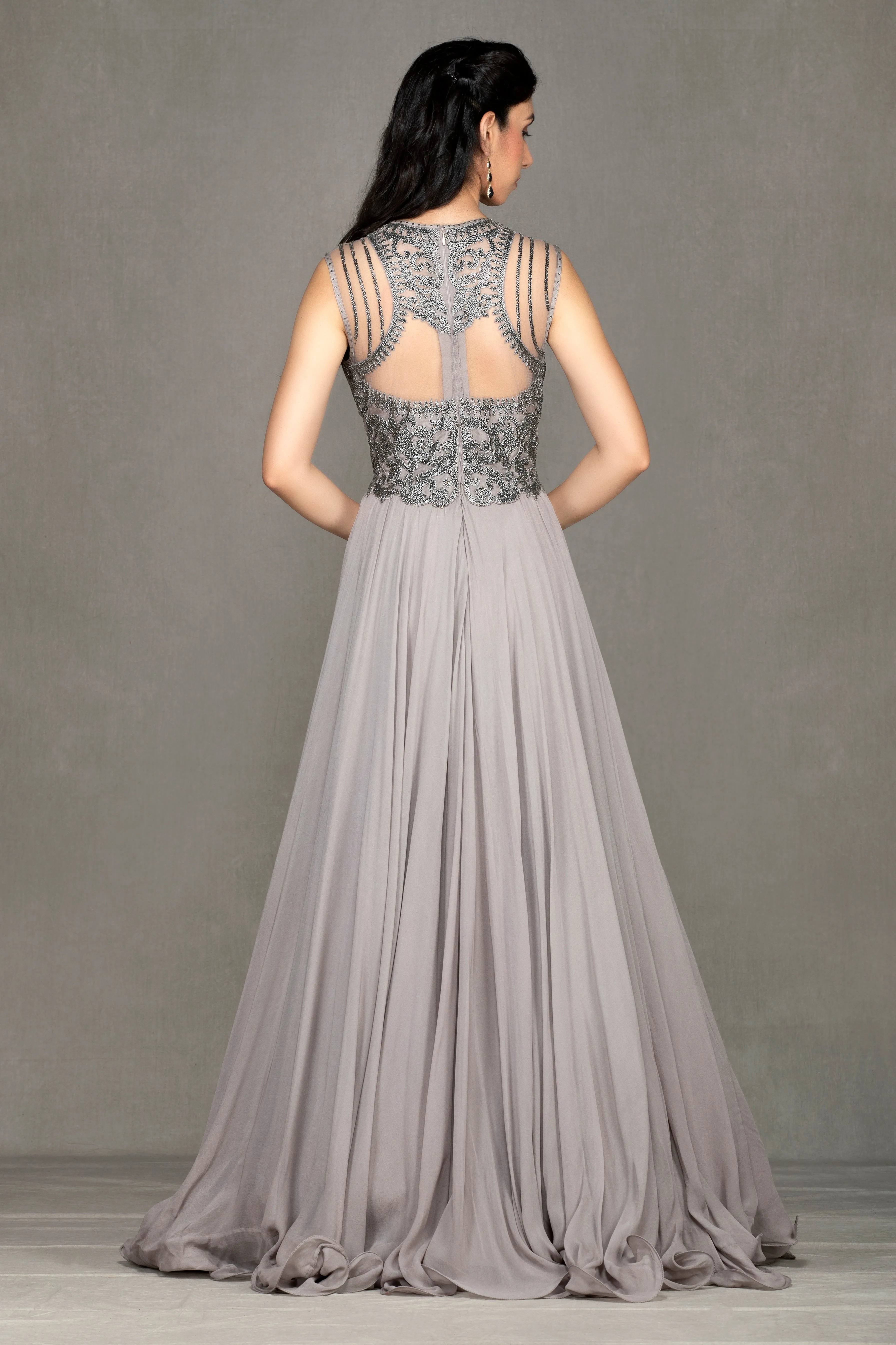 Flowy Organza Gown