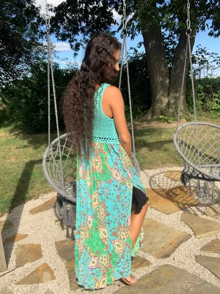 Island Vibes Crochet Fringe Duster