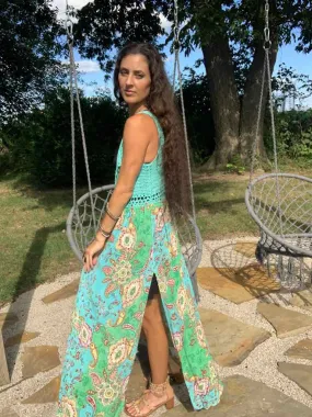 Island Vibes Crochet Fringe Duster