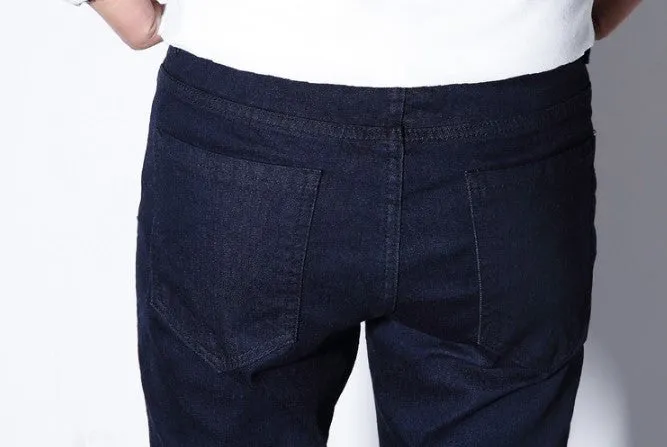 Men's High Quality Casual Ripped Skinny Jeans