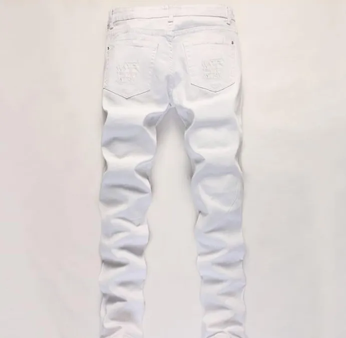 Sibren Zipper Ripped Jeans