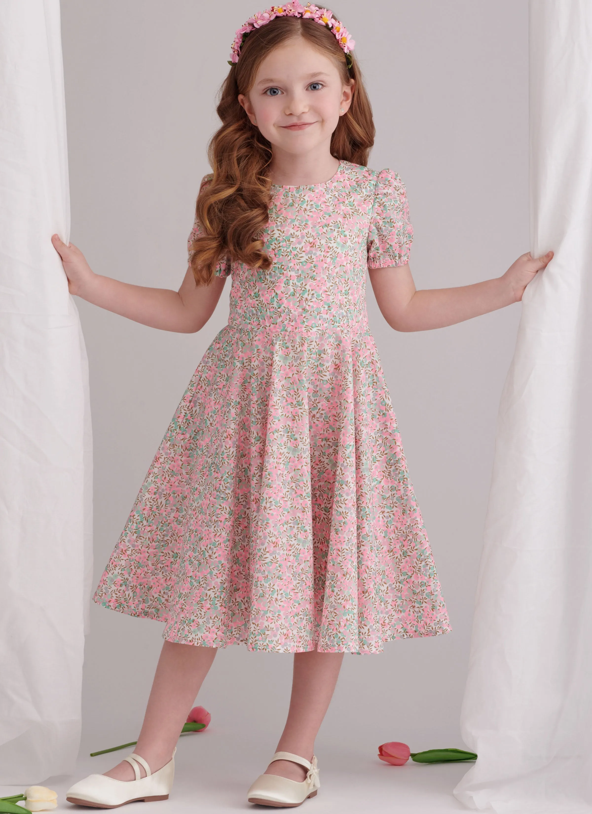 Simplicity sewing pattern 9799 Girls' Dresses