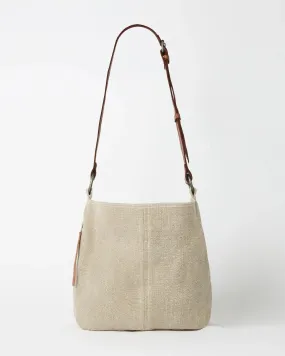 Slouchy Baby Jute Bag - Ash Grey
