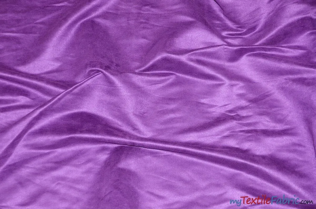 Suede Fabric | Microsuede | 40 Colors | 60" Wide | Faux Suede | Upholstery Weight, Tablecloth, Bags, Pouches, Cosplay, Costume | Continuous Yards |