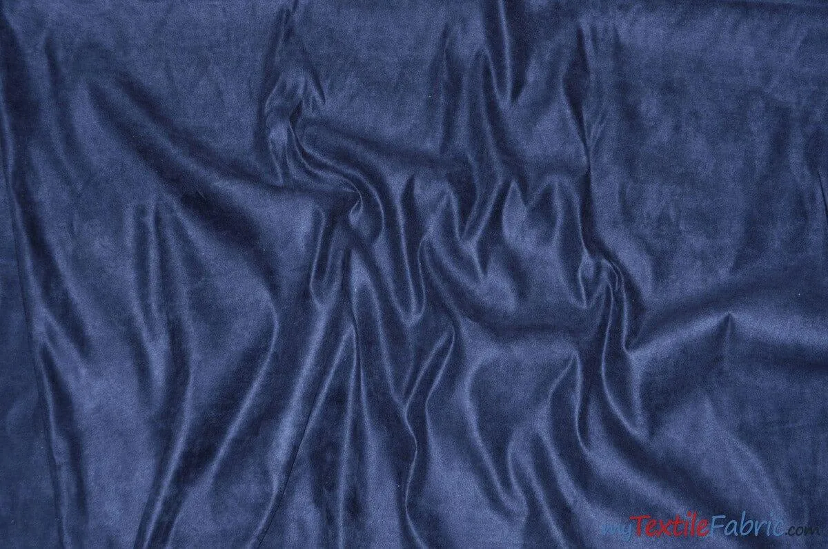 Suede Fabric | Microsuede | 40 Colors | 60" Wide | Faux Suede | Upholstery Weight, Tablecloth, Bags, Pouches, Cosplay, Costume | Continuous Yards |