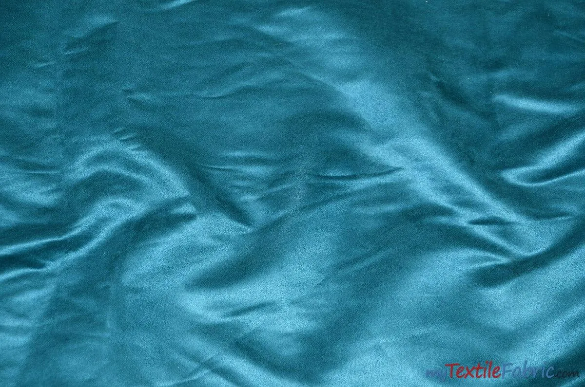 Suede Fabric | Microsuede | 40 Colors | 60" Wide | Faux Suede | Upholstery Weight, Tablecloth, Bags, Pouches, Cosplay, Costume | Continuous Yards |