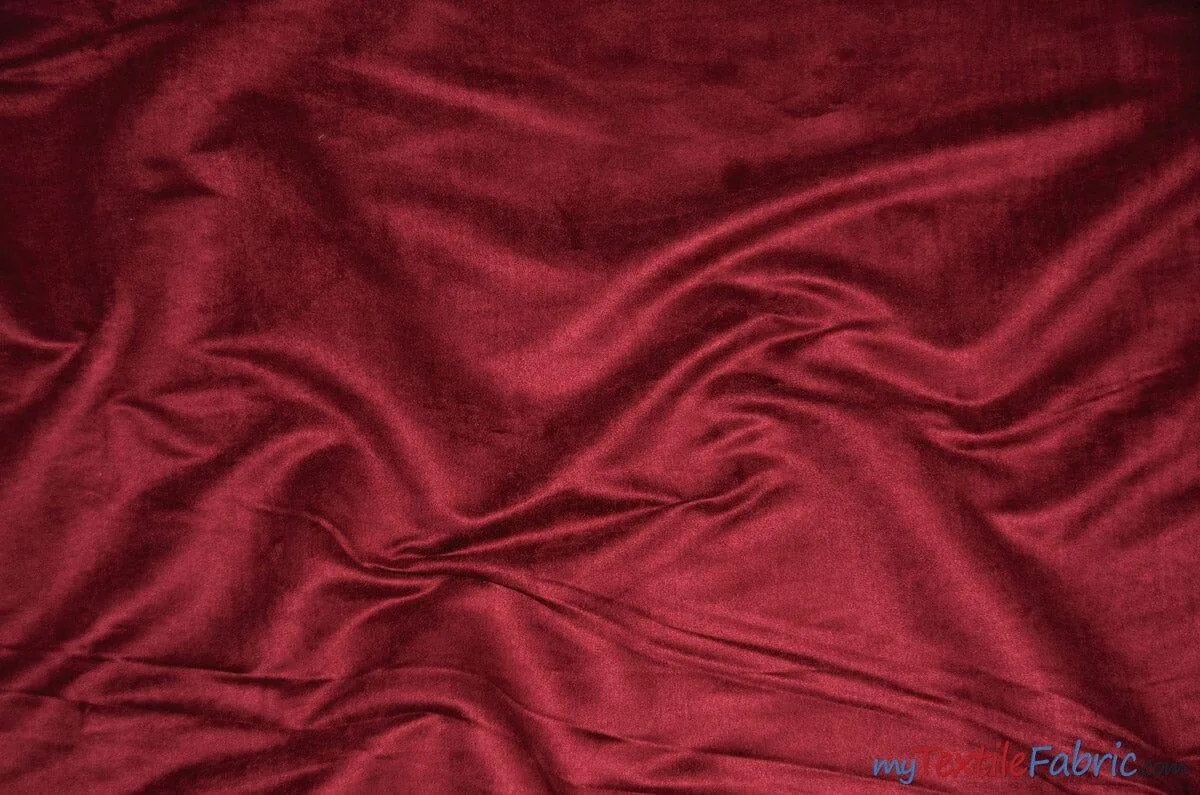 Suede Fabric | Microsuede | 40 Colors | 60" Wide | Faux Suede | Upholstery Weight, Tablecloth, Bags, Pouches, Cosplay, Costume | Continuous Yards |