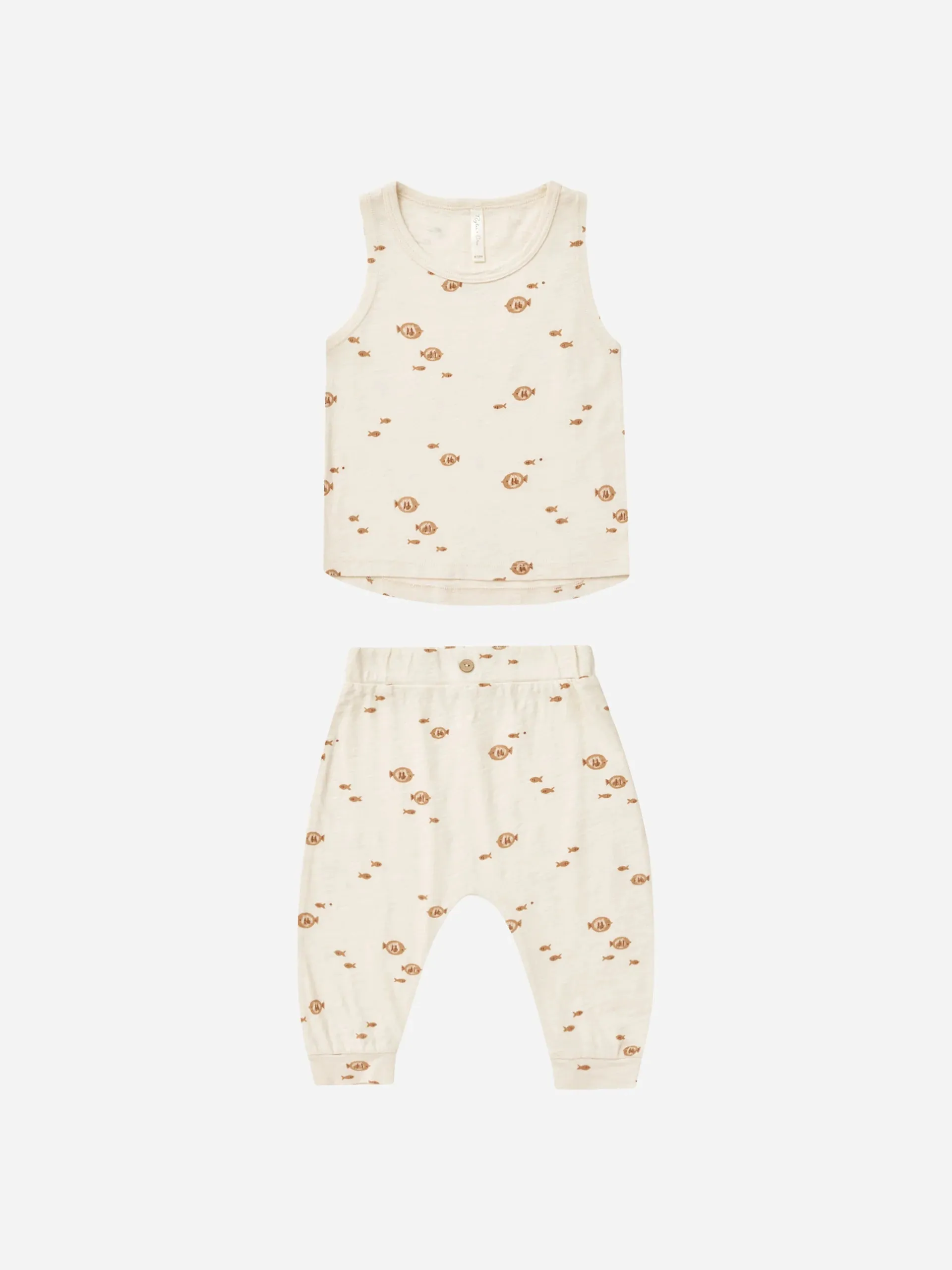 Tank   Slouch Pant Set || Fish